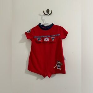 Boy’s sporty one piece (likely early 2000s)